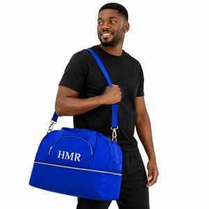 Bolsa de Viaje/Gimnasio Ligera y Resistente al Agua con Correa Desmontable, para Ropa Masónica Griega y Accesorios de Fraternidad - Product Image 1