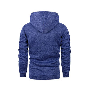 Sweat à capuche raglan pour homme, gris et noir, avec poche kangourou - Product Image 6