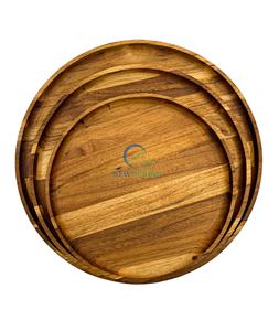 Bandejas de Servir de Madera de Teca Ecológicas con Logotipo Personalizado |   Fabricante de Vietnam - Product Image 3
