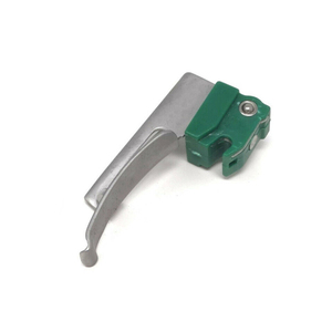 Ensemble de laryngoscope à fibres optiques LED en acier inoxydable, type Macintosh, 5 lames avec poignée, certifié CE, kit chirurgical manuel - Product Image 6