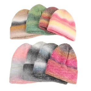 Talla única Jacquard Venta al por mayor 25 colores Gorro de invierno tejido en blanco Gorros para actividades al aire libre Aceptamos logotipo personalizado Sombrero frío - Product Image 2