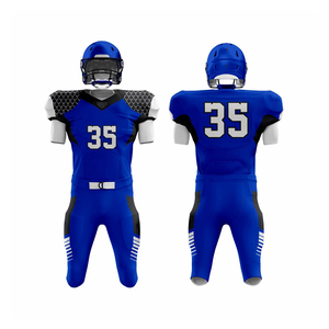 Custom Professional American Football Uniform with Mesh Side Panels - Product Image 2