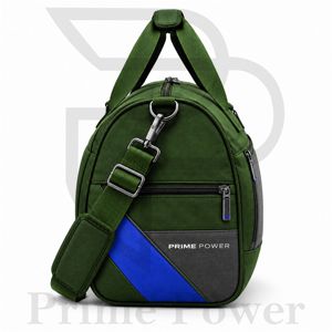 Sac de sport Prime Power Green Duffle Bag 20-36L, résistant à l'eau, en tissu Oxford, plusieurs compartiments, poche utilitaire, pour la gym, les voyages - Product Image 2