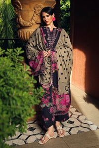 Vêtements indiens et pakistanais brodés et imprimés, salwar kameez pour femmes, robes d'hiver en tissu de qualité export. - Product Image 5