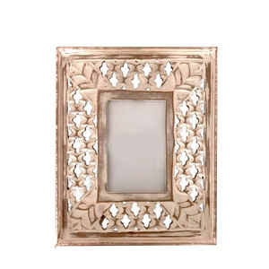 Cadre photo en bois massif design, artisanat haut de gamme, présentoir de table pour salon, bureau, décoration intérieure élégante et raffinée - Product Image 2