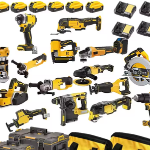 Listo para enviar: Taladro inalámbrico Sanjiang de 20 V con 15 piezas, juego de herramientas eléctricas domésticas multifunción, martillo percutor recargable. - Product Image 1