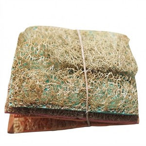 Estropajo de Cocina Comercial, Esponja de Luffa Natural, Almohadilla de Limpieza de Fibra Vegetal Reutilizable para Lavar Platos Pesados - Product Image 1