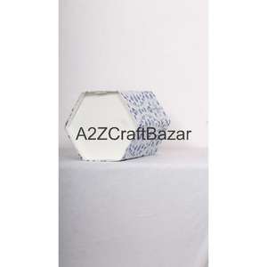 Cubo de Basura Plegable Hexagonal de Cartón y Papel de Algodón, Diseño Moderno y Elegante, Tamaño Personalizado para Oficina y Calle - Product Image 6