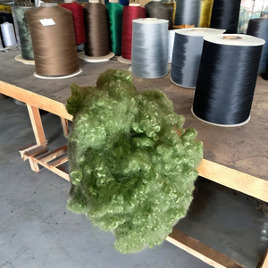 Vikohasan Fabricant – Polyester siliconé conjugué creux (PSF HCS) recyclé vert de grade 15D à bas prix pour la fabrication de coussins et de couettes - Product Image 1
