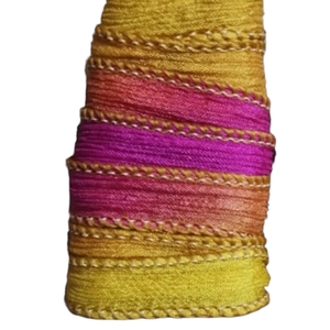 Cordón de Seda YS-278 de Y S INTERNATIONAL para la Elaboración de Joyería, Envoltura de Pulseras, Uso en Prendas, Forma Plana, Bolsa Delhi - Product Image 2