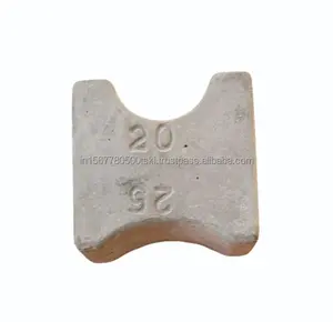 Indian Exports Rcc Cover Block 20-25mm Concrete Rebar Spacer