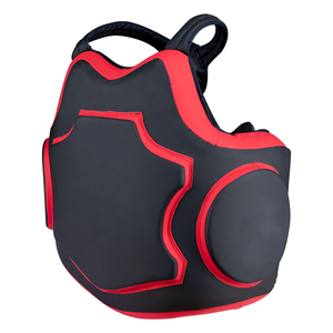 Protège-poitrine en cuir personnalisé pour la boxe, protection corporelle respirante en mousse pour l'entraînement MMA, lutte, kickboxing, Muay Thai 2026 - Product Image 1