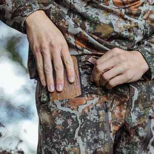 Accept Custom Logo Solid/Print Soft Shell <b>Lined</b> Waterproof Windproof Acidproof Anti-Bacterial Winter Unisex Hunting <b>Pants</b> - Product Image 5