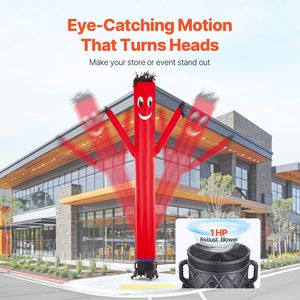 20 pieds Wacky Waving pour Air Dancers Tube gonflable Homme Publicité Gonflables avec ventilateur soufflant 1 HP - Product Image 3