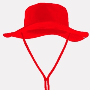 Chapeau de pêche et de plage 100 % coton solide UPF 50+ pour hommes et femmes, style décontracté pour les voyages et le quotidien - Product Image 1