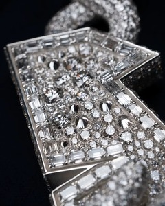 Pendentif Moissanite en forme d'aigle, en argent 925, serti pavé, bijou de luxe à thème, idéal pour les soirées, pendentif Hip Hop Iced Out pour homme - Product Image 3