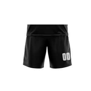 Custom Team Name Soccer Jersey Matching Shorts Set 100% Polyester Breathable Fabric Unisex Adult Sizes for Team Practice - Product Image 4