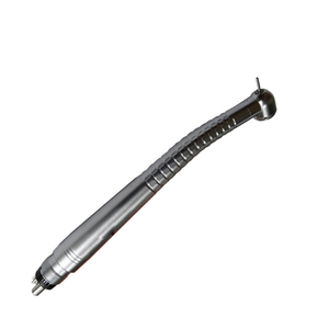 Mini pièce à main dentaire avec turbine électrique, vitesse du rotor 300-350 tr/min, bruit 65 dB, argent, certifiée ISO, en acier métallique - Product Image 2