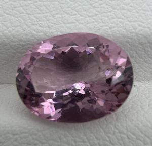 Piedra Preciosa Natural de Morganita Shamim Gems, 7.50x10 mm, Ovalada, 2.25 Ct, Color Bubble Gum, Piedra Suelta, Genuina, para Joyería, Rara - Product Image 4