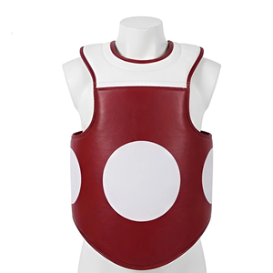 High Quality Professional Boxing Chest Guard Leather Body <b>Protector</b> with Customizable Professional Manufacturer High Quality - Product Image 1