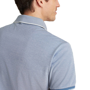 Col de chemise personnalisé pour homme, manches contrastées, coton premium respirant, toile, fibre de bambou, uniforme d'entreprise, vêtements OEM ODM - Product Image 3