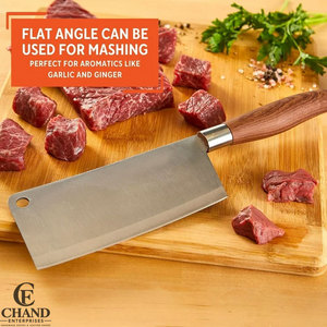Wholesale Reasonable Price Custom Made Premium Quality Stainless Steel Eco-Friendly Cleaver <b>Knives</b> with Custom Logo - Product Image 5