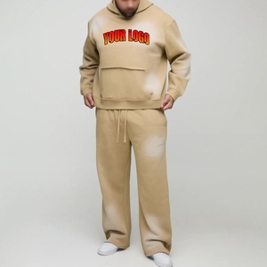 Survêtement Homme Hiver 2026 le Plus Vendu – Collection Personnalisée en Gros, Coupe Slim en Coton avec Capuche et Fermeture Éclair pour l'Entraînement - Product Image 1