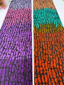 ผ้าพิมพ์ลายแองการ่าสไตล์แอฟริกันสุดเก๋สำหรับตัดเย็บเสื้อผ้า งาน DIY และแฟชั่น โดยผู้จัดจำหน่ายฮิตเจม เอ็กซ์พอร์ต ไอแลนด์ - Product Image 6