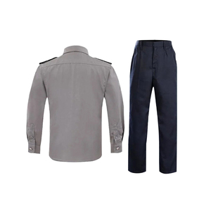 Nouvel arrivage : Ensemble uniforme de sécurité personnalisé (logo et taille) pour hommes – Chemise et pantalon cargo confortables – En vente - Product Image 2