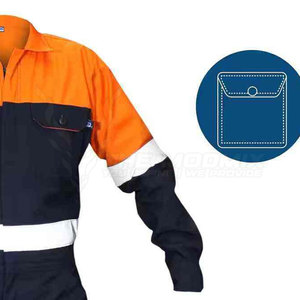 Combinaison de travail en polyester respirant et résistant aux intempéries pour ouvrier du bâtiment, durable pour l'extérieur, 2026 - Product Image 5