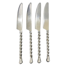 Juego de Cuchillos de Acero Inoxidable con Acabado en Oro Rosa, Cuchillos de Mesa Modernos para Hotel, Boda, Restaurante - Product Image 6