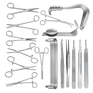 Juego Básico de Instrumentos Vaginales de 67 Piezas, Kit de Instrumentos Quirúrgicos Ginecológicos Reutilizables de Acero Inoxidable para Hospital - Product Image 1