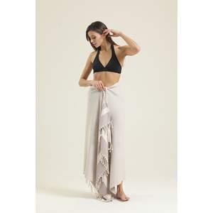 Asciugamani da spiaggia di grandi dimensioni in cotone 100% 71x36 pollici ad asciugatura rapida senza sabbia a più colori M.O.S - Product Image 5