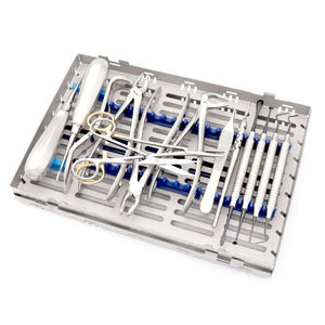 Kit chirurgical d'extraction dentaire atraumatique Surginexa Advance de haute qualité, instruments d'implantation chirurgicale certifiés CE Classe I, manuel - Product Image 2