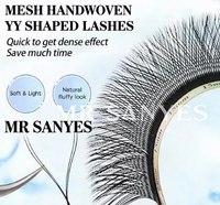 Extensions de cils personnalisables MR Sanyes, nouvelle arrivée, fibre de soie velours Elite pour usage professionnel en salon
