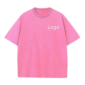 เสื้อยืดทรงหลวมสไตล์ฮิปฮอป รุ่น Retro Drop-Shoulder ผ้าหนา 300 กรัม เป็นมิตรต่อสิ่งแวดล้อม ระบายอากาศได้ดี ผลิตจากผ้าฝ้าย 100%  สำหรับผู้ชายและผู้หญิง  สีสันปรับแต่งได้ - Product Image 2