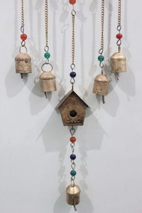 Premium Quality Flower Wind Chime with <b>Beads</b> and Bells for Wall <b>Door</b> and Garden Available for Wholesale Supply - Product Image 2