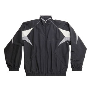 Unisex Casual 2 Piece Windbreaker Set Full Length Solid Color Blocked Waterproof 100% Cotton <b>Track</b> <b>Suit</b> - Product Image 4