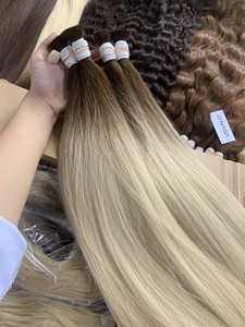 <b>Top</b> Selling 100% Remy Straight Vietnamese Human Hair Extensions Bulk Hair From Nasahair - Product Image 5