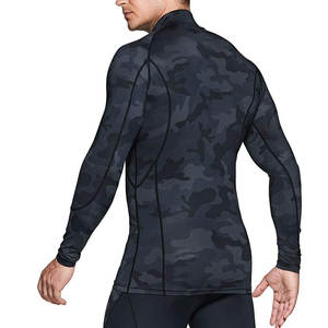 Chemises de compression pour hommes, haute qualité, respirantes, séchage rapide, écologiques, personnalisables, faible MOQ - Product Image 2