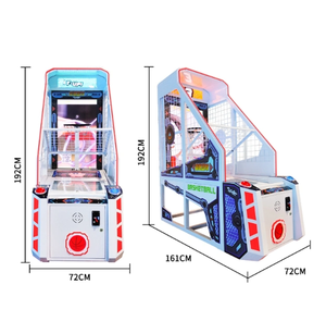 HGR <b>Amusement</b> Show Time Basketball Arcade Game <b>Machine</b> Small Screen 42 Inch Display Metal Acrylic Wood Cabinet 110-220V Children - Product Image 3