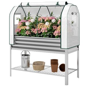 Fioriera rialzata in PE per serre e giardinaggio esterno - Product Image 1