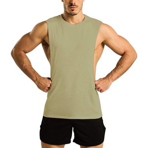 Camisetas sin mangas informales para hombre, camisetas sin mangas de secado rápido, musculoso, gimnasio, Fitness, chaleco con tirantes, ropa activa personalizada, chaleco musculoso - Product Image 1