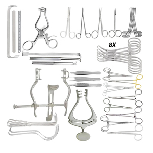 Juego de Instrumentos Quirúrgicos Reutilizables para Implante y Extracción Manual de DIU, Acero Inoxidable, Ginecología, Cirugía General, Certificado CE - Product Image 1