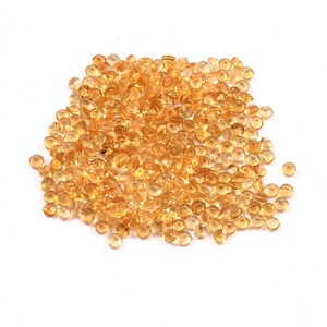 Citrino Redondo de 3mm, Gema Suelta, Precio de Fábrica, Gema de Alta Calidad para Joyería, Venta al Por Mayor - Product Image 5