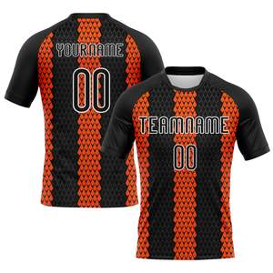 Maillot de volley-ball OEM personnalisé par sublimation, tenue d'équipe respirante avec tissu premium et design graphique - Product Image 1