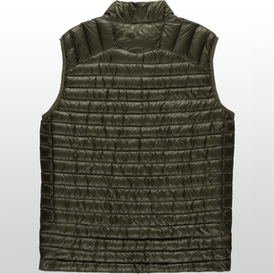 2025 Men's Custom Lightweight Puffer Down Vest Warm Outdoor Sleeveless <b>Jacket</b> Running Golf Wholesale Fashion Winter Quilted - Product Image 2