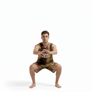 Quick Dry Basketball Jersey Suit for Men Wholesale Sportswear Team Uniform Supplier Custom Basketball Wear Team Kit - Product Image 3