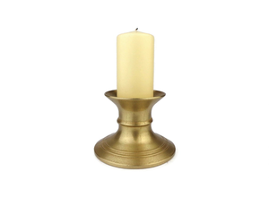 <b>Antique</b> <b>Brass</b> Candle Holder Vintage <b>Brass</b> <b>Candlestick</b> Decorative Taper Candle Stand Classic Tabletop Candle Holder - Product Image 1