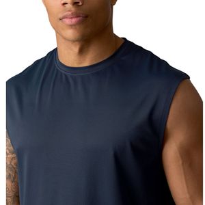 Custom Men Sleeveless Athletic Shirt Wholesale OEM ODM Gym Fitness Tank Quick Dry Workout Muscle <b>Top</b> Manufacturer - Product Image 5